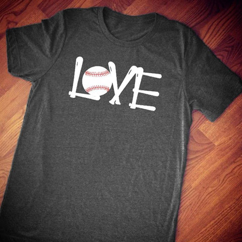 Women Summer T Shirt O-Neck Short Sleeve Letter Print Love Baseball Logo Casual Fashion Style Basic Tee Femmino Harajuku